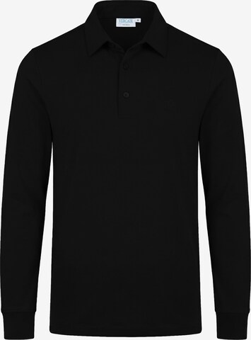 Vercate Shirt 'No. 21' in Schwarz: Vorderseite