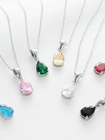 Pure Schmuck Kette 'Royal Drop Halskette Silber | Bridgerton'‌‌‌‌‌‌‌‌‌ in Beige