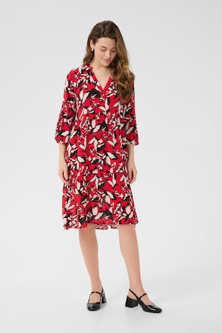 Kaffe Dress 'KAHera' in Red
