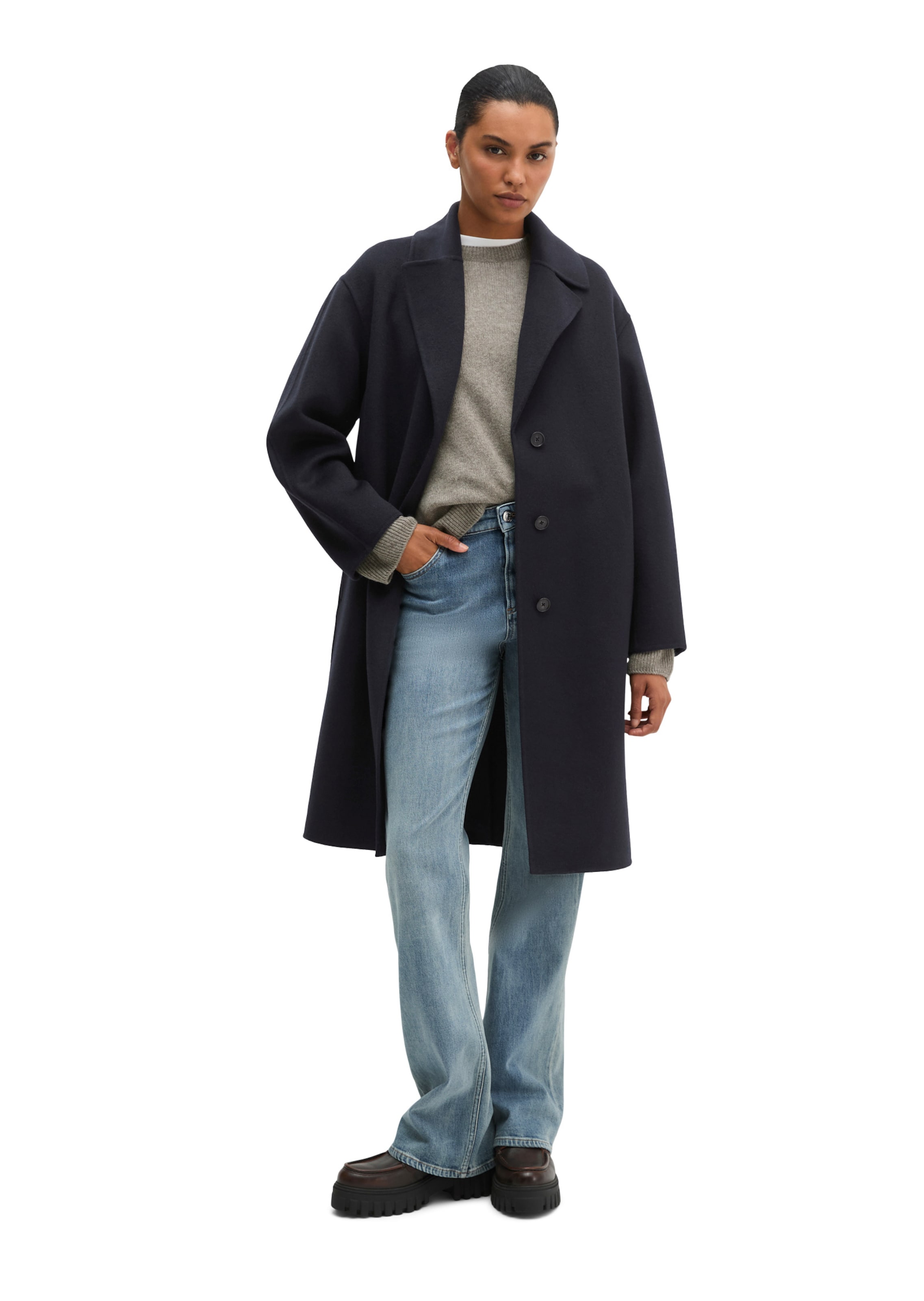 Marc O'Polo Mantel in Blau