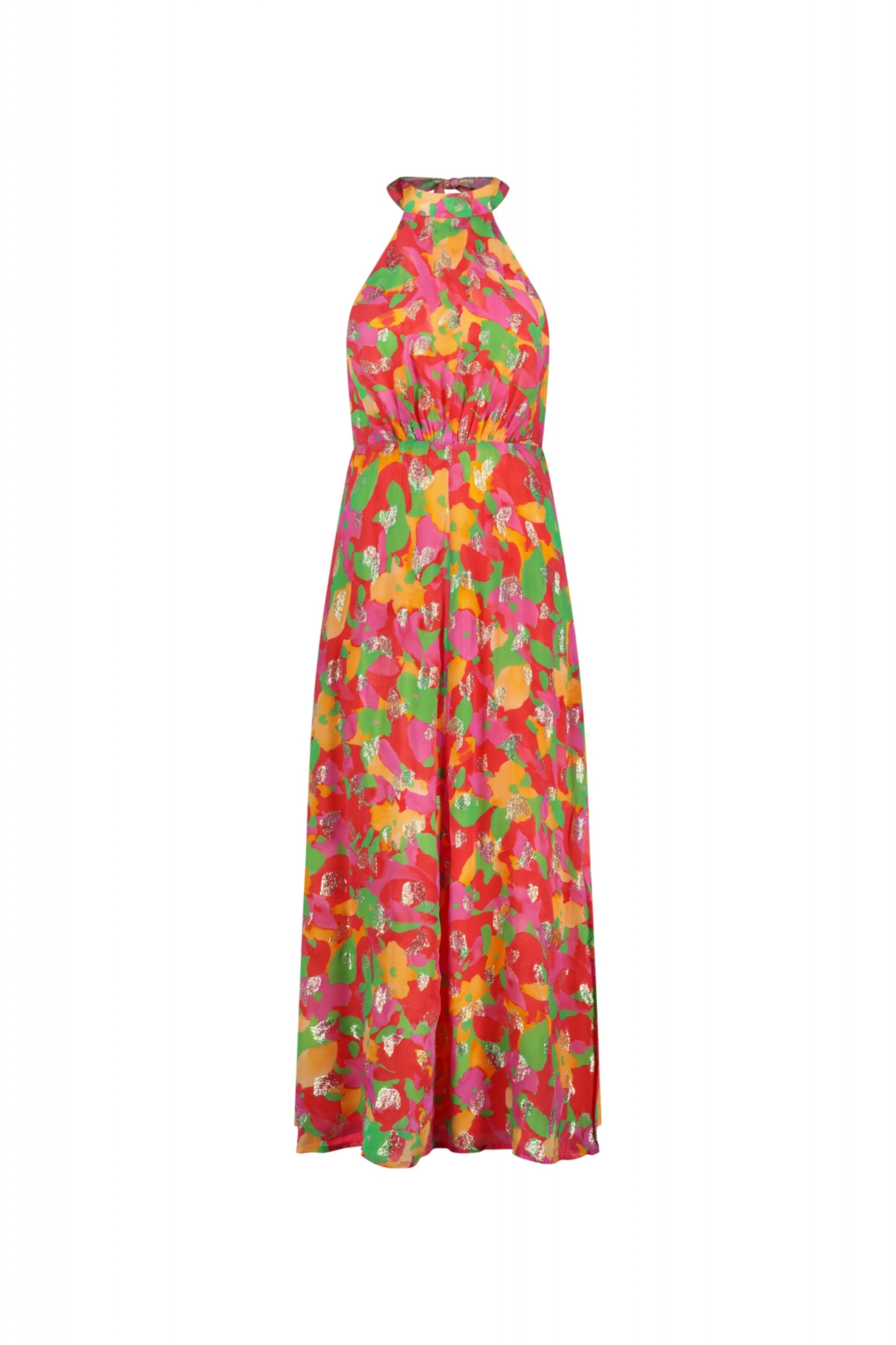 Fabienne Chapot Jurk in Oranje: voorkant