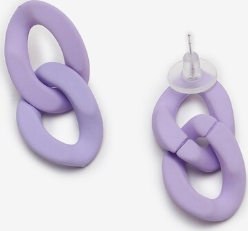 SOHI Earrings 'Catherine' in Purple