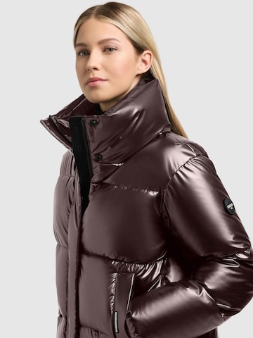 khujo Winterjas 'Rinja3 Shiny' in Lila