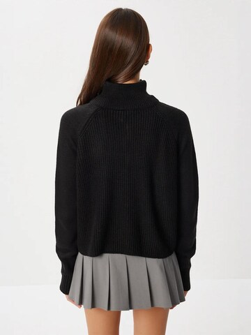 Happiness İstanbul Trui in Zwart