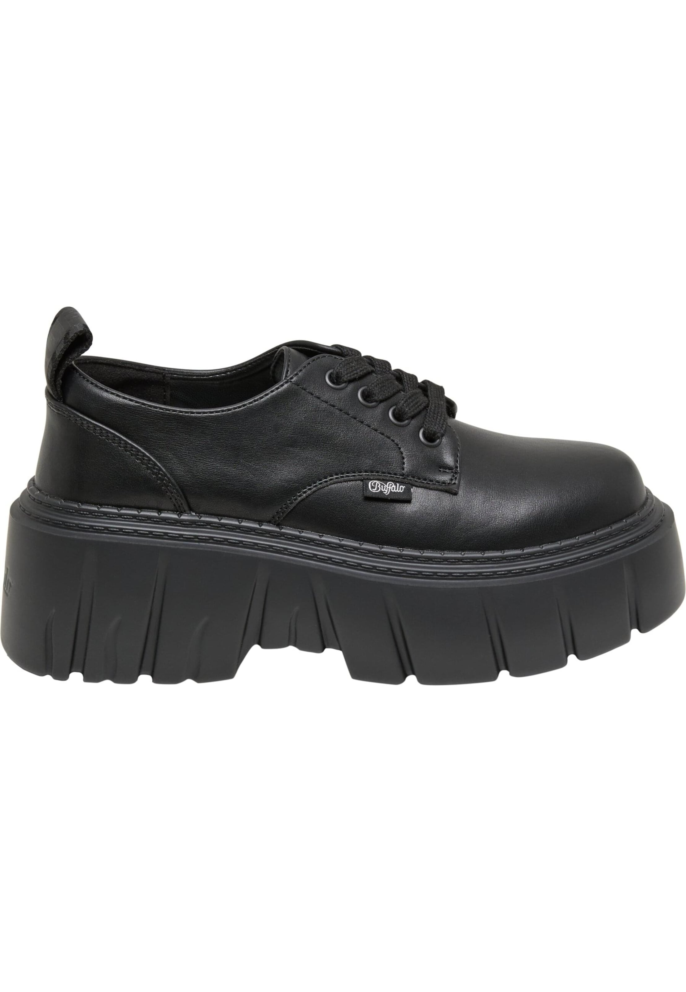 BUFFALO Обувь на шнуровке 'Zespher' в Черный: спереди