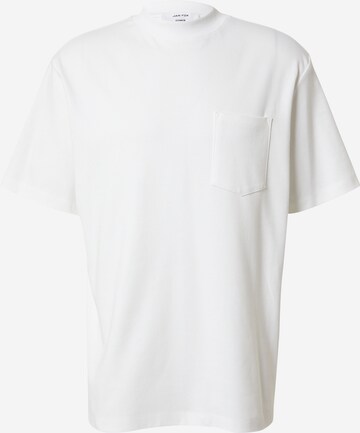 T-Shirt 'Lenny' DAN FOX APPAREL en blanc : devant