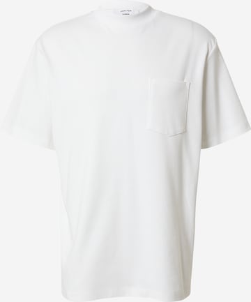 DAN FOX APPAREL - Camiseta 'Lenny' en blanco: frente