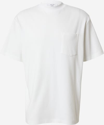 DAN FOX APPAREL T-Shirt 'Lenny' en blanc, Vue avec produit