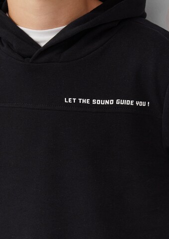 s.Oliver Sweatshirt in Black