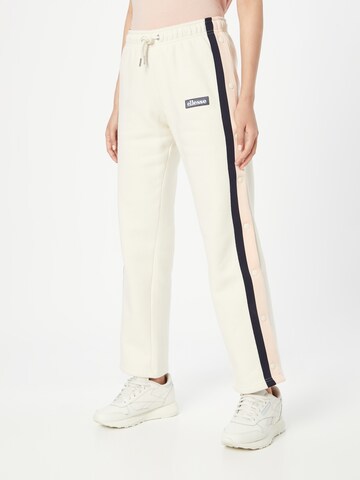 ELLESSE Regular Pants 'Janice' in White: front