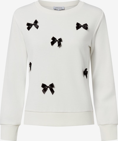 Megztinis be užsegimo iš MORE & MORE, spalva – juoda / balta, Prekių apžvalga