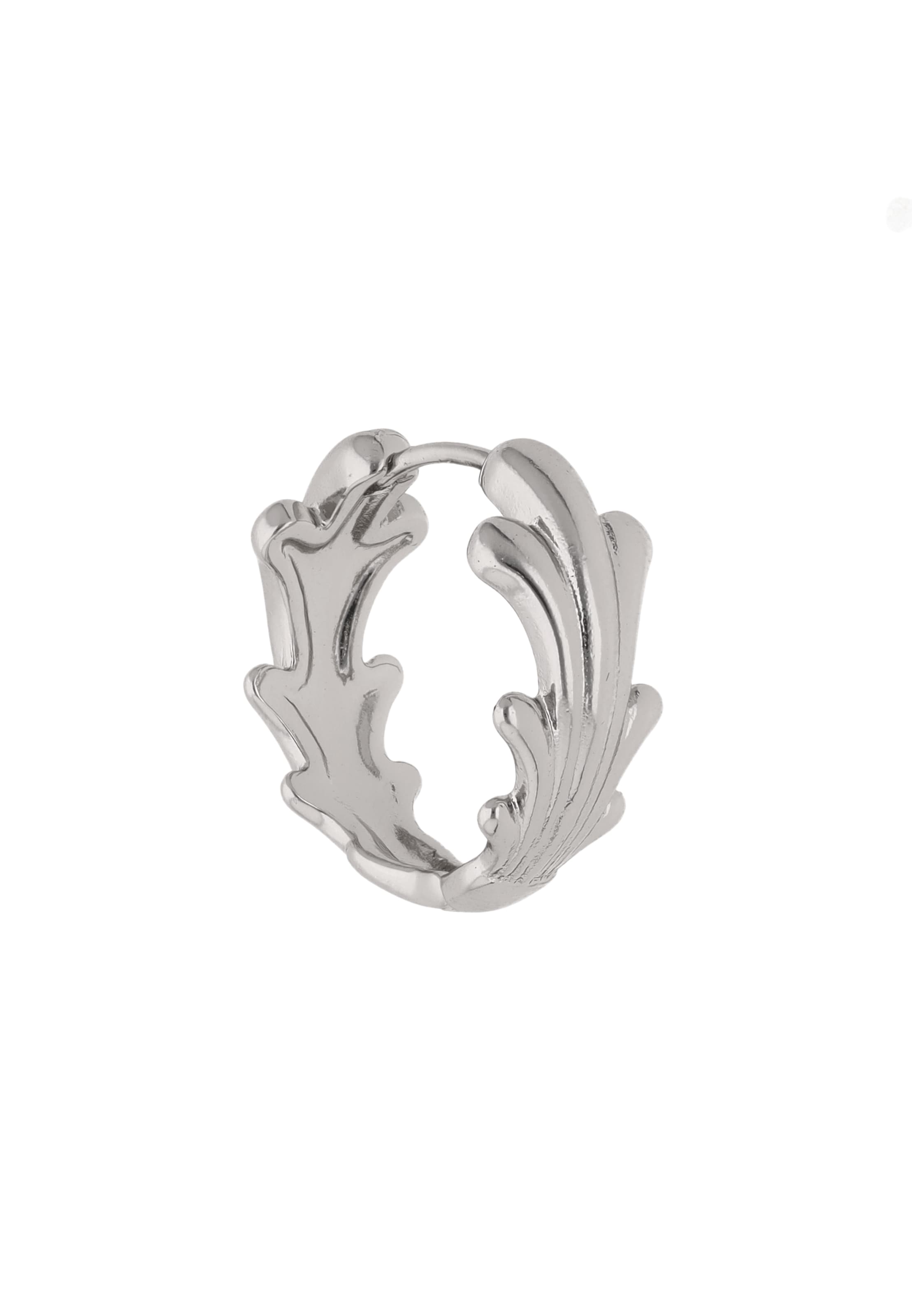 IZIA - Pendientes en plata: frente