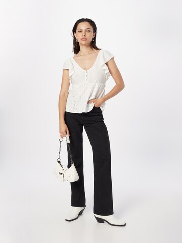 Springfield Shirt in Weiß