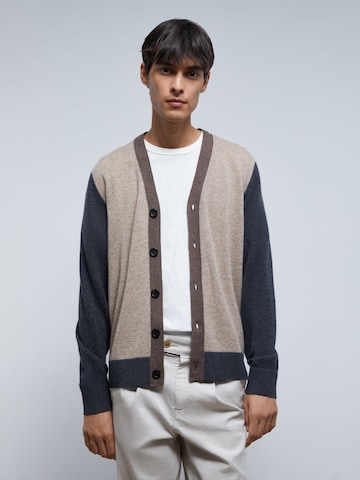 Scalpers Knit cardigan 'Garben' in Beige: front