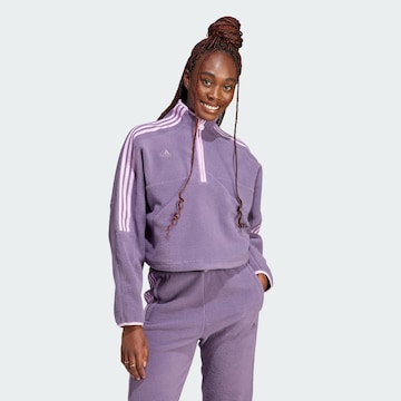 ADIDAS SPORTSWEAR Athletic Sweater 'Tiro' in Purple