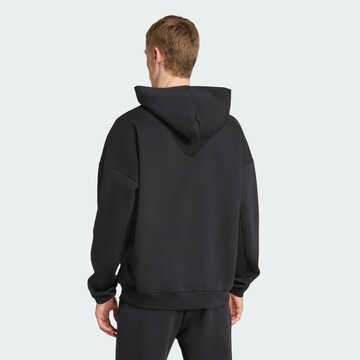 ADIDAS PERFORMANCE Sportsweatshirt 'All Blacks' in Zwart