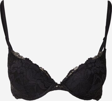 Women' Secret T-shirt Bra in Black: front