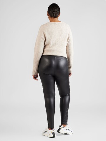 ONLY Curve Skinny Leggings 'COOL' in Zwart