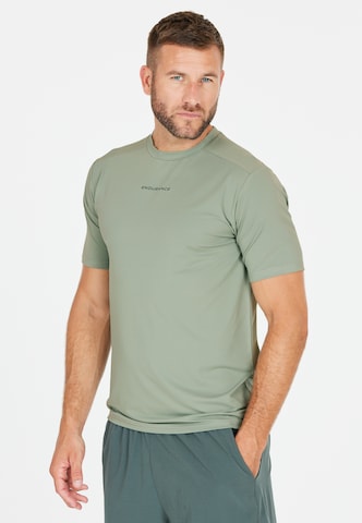 ENDURANCE - Camiseta funcional 'Loker' en verde: frente