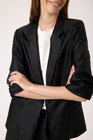 Blazer 'SLLaurie' SOAKED IN LUXURY en noir