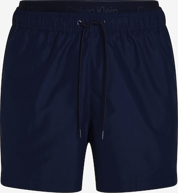 Calvin Klein Swimwear Badeshorts 'Meta Legacy' in Blau: Vorderseite