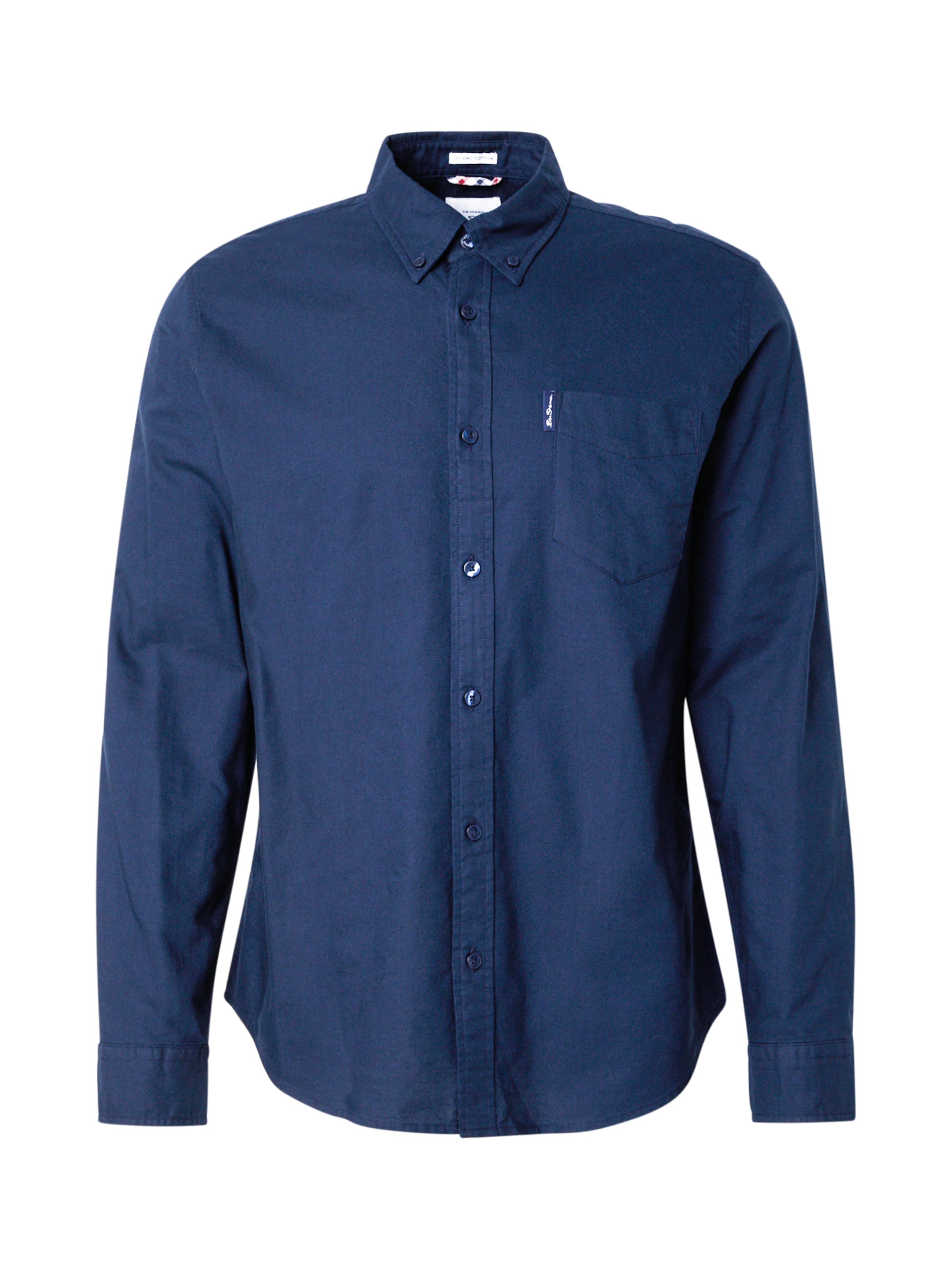 Ben Sherman Regular Fit Hemd in Blau: Vorderseite