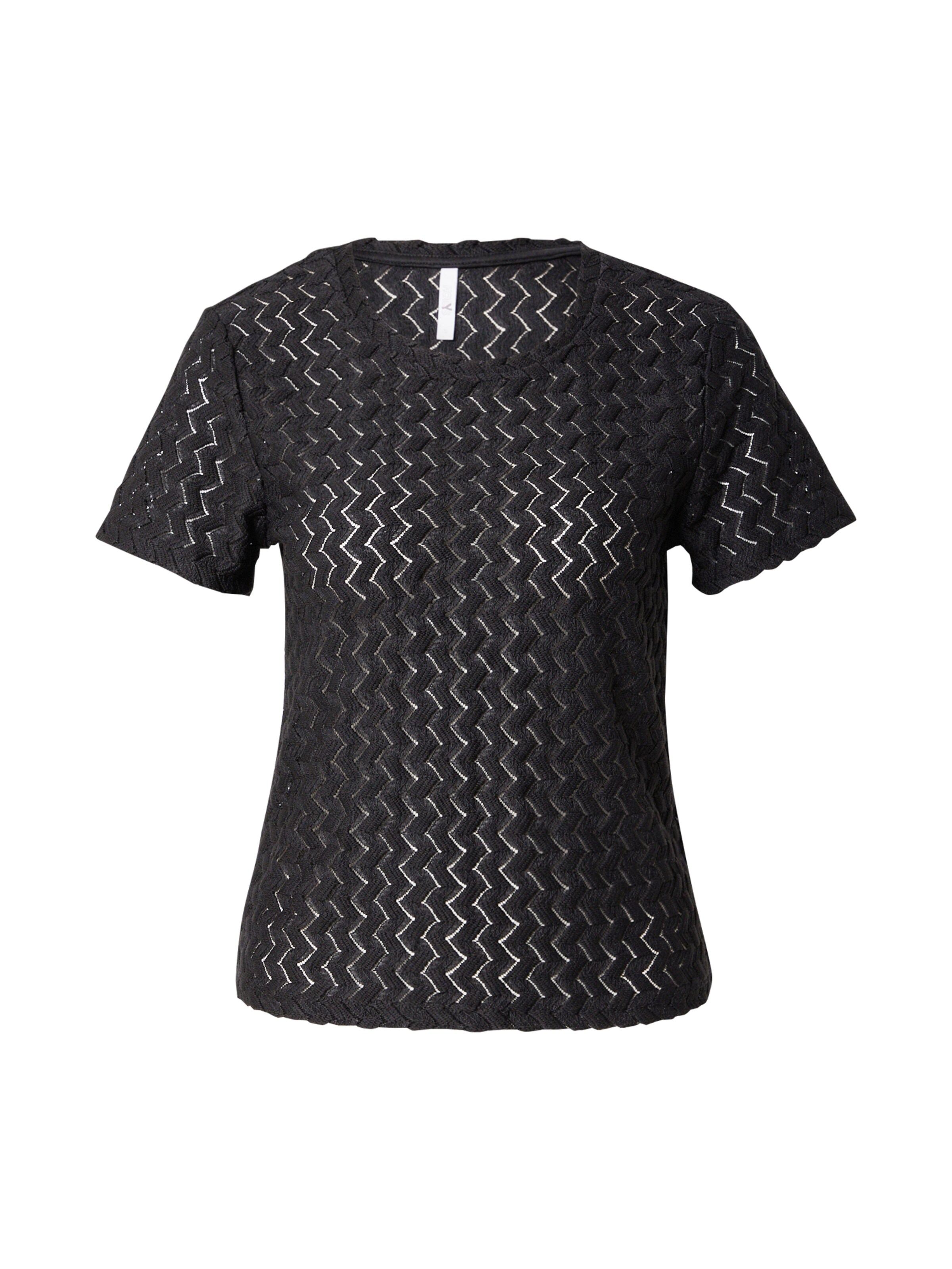 Hailys T-shirt 'Sa44dy' i svart: framsida