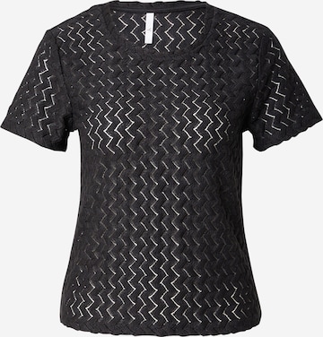 Hailys T-shirt 'Sa44dy' i svart: framsida