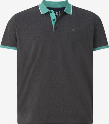 Charles Colby Poloshirt ' Earl Cinnak ' in Grau: predná strana