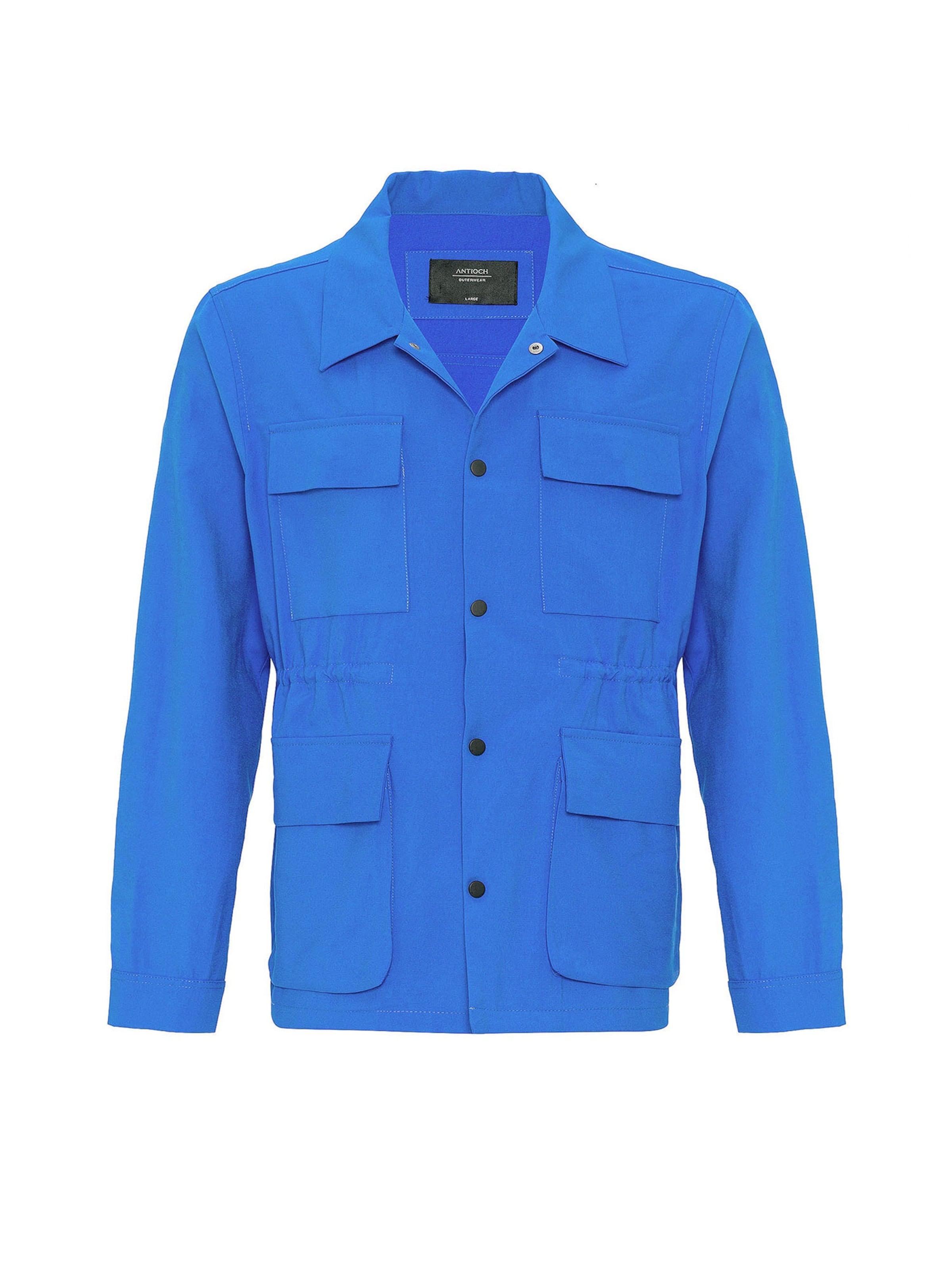 Antioch Φθινοπωρινό και ανοιξιάτικο μπουφάν σε μπλε: μπροστά