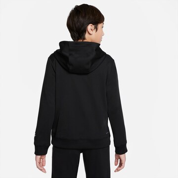 Nike Sportswear Sweat jacket 'Repeat' in Black