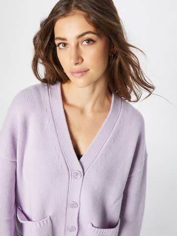 Samsøe Samsøe Knit Cardigan 'KEIK' in Purple