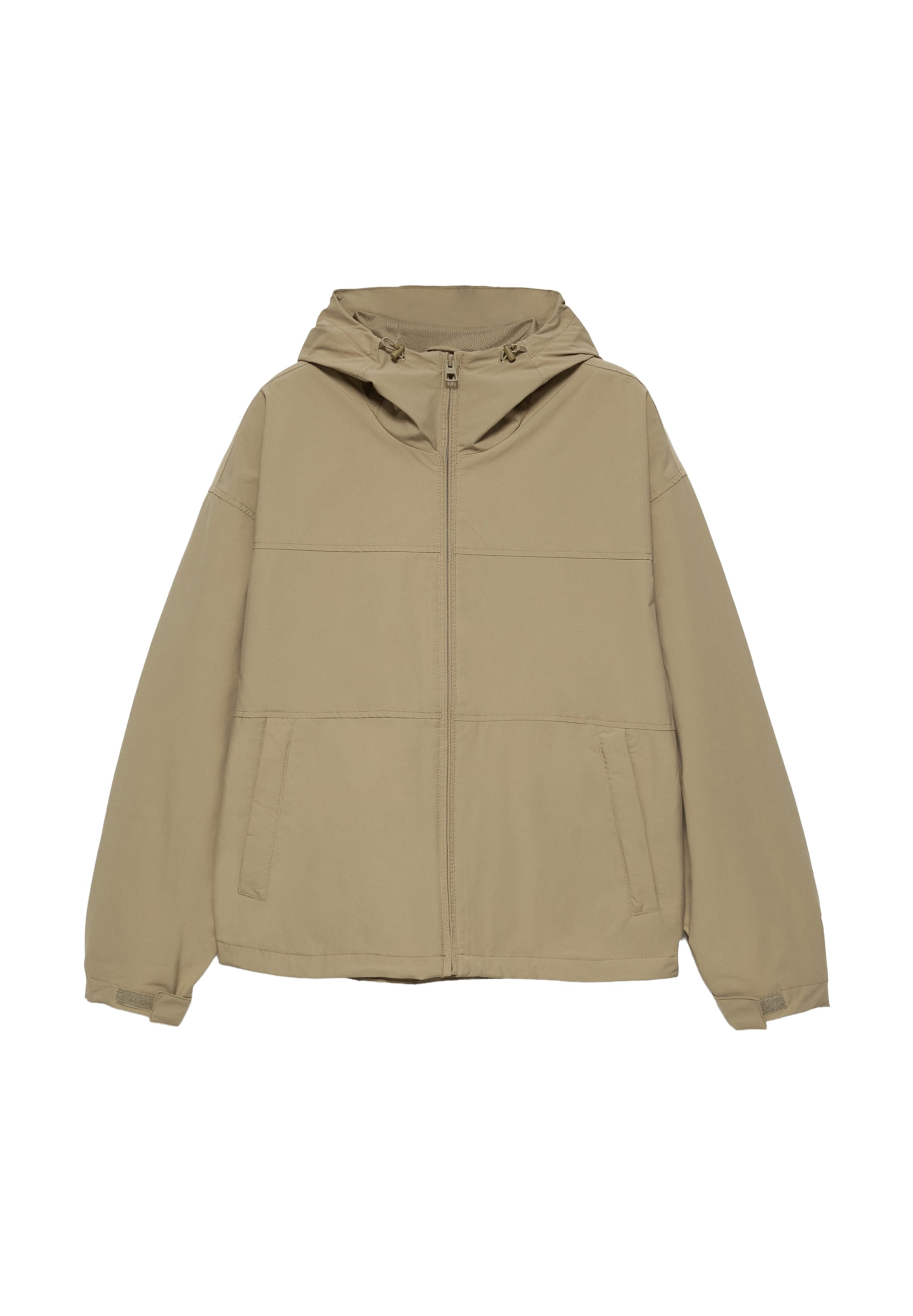 Veste mi-saison Pull&Bear en beige : devant