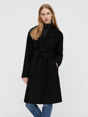 VERO MODA Between-Seasons Coat 'Twirlisia' in Black: front