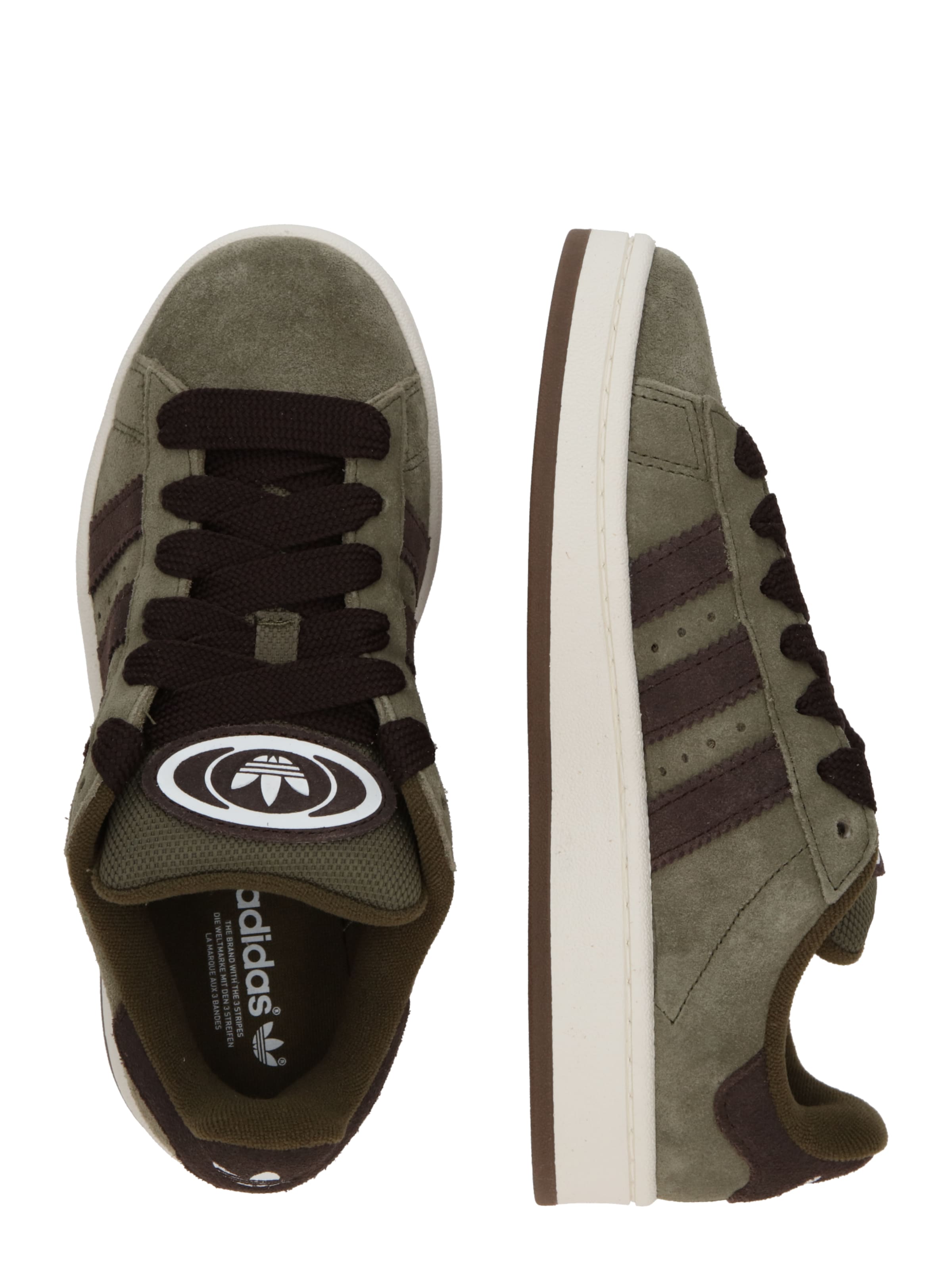 Baskets basses 'Campus 00s' ADIDAS ORIGINALS en vert
