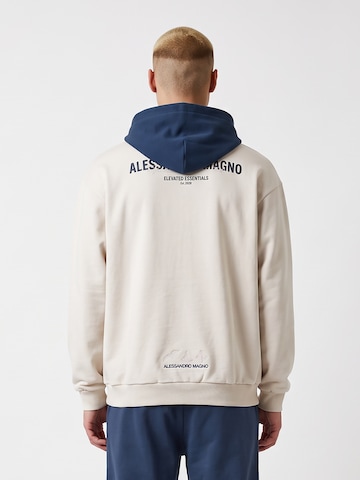 Alessandro Magno Sweater 'Chapter 8' in Beige
