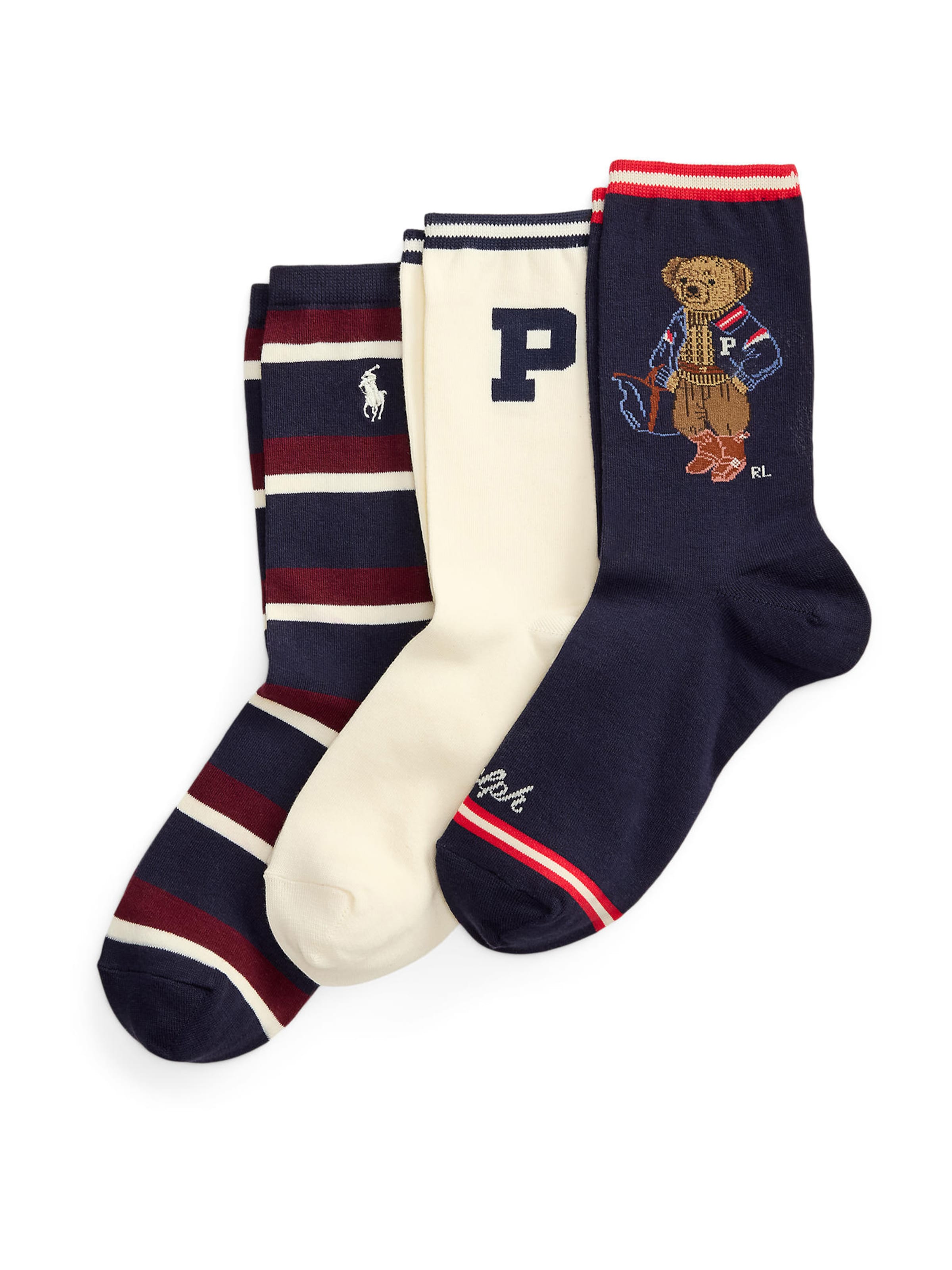 Polo Ralph Lauren Skarpety w kolorze niebieski: przód