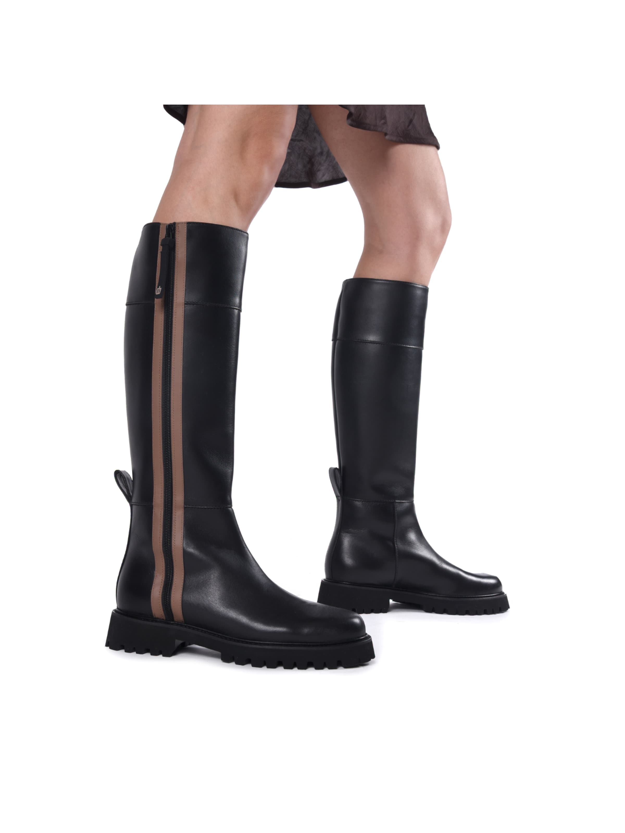 BALDININI Boot in Black: front