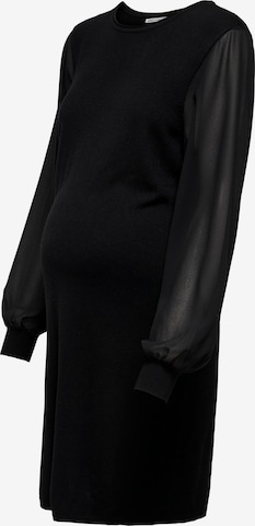 Only Maternity - Vestido 'Ofelia' en negro: frente