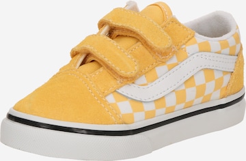Sneaker 'Old Skool' di VANS in giallo: frontale