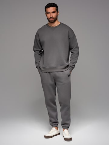 Tapered Pantaloni di Ombre in grigio