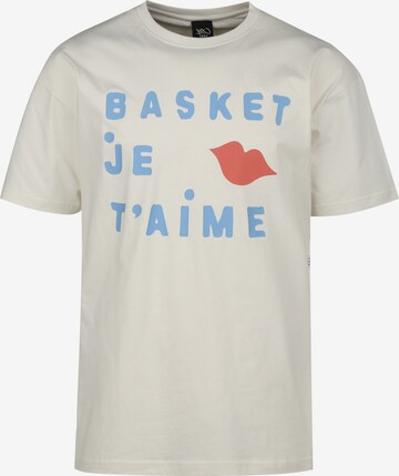 K1X T-Shirt 'Je T´aime' in Weiß: predná strana