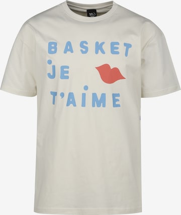 T-Shirt 'Je T´aime' K1X en blanc : devant