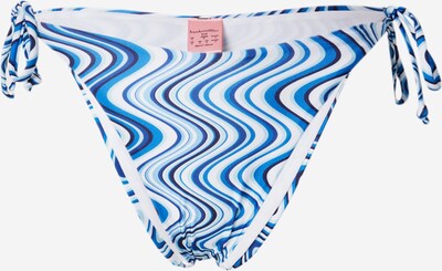 Hunkemöller سروال بيكيني 'Hvar' بـ أوبال / أزرق سماوي / أزرق غامق / أبيض, عرض المنتج
