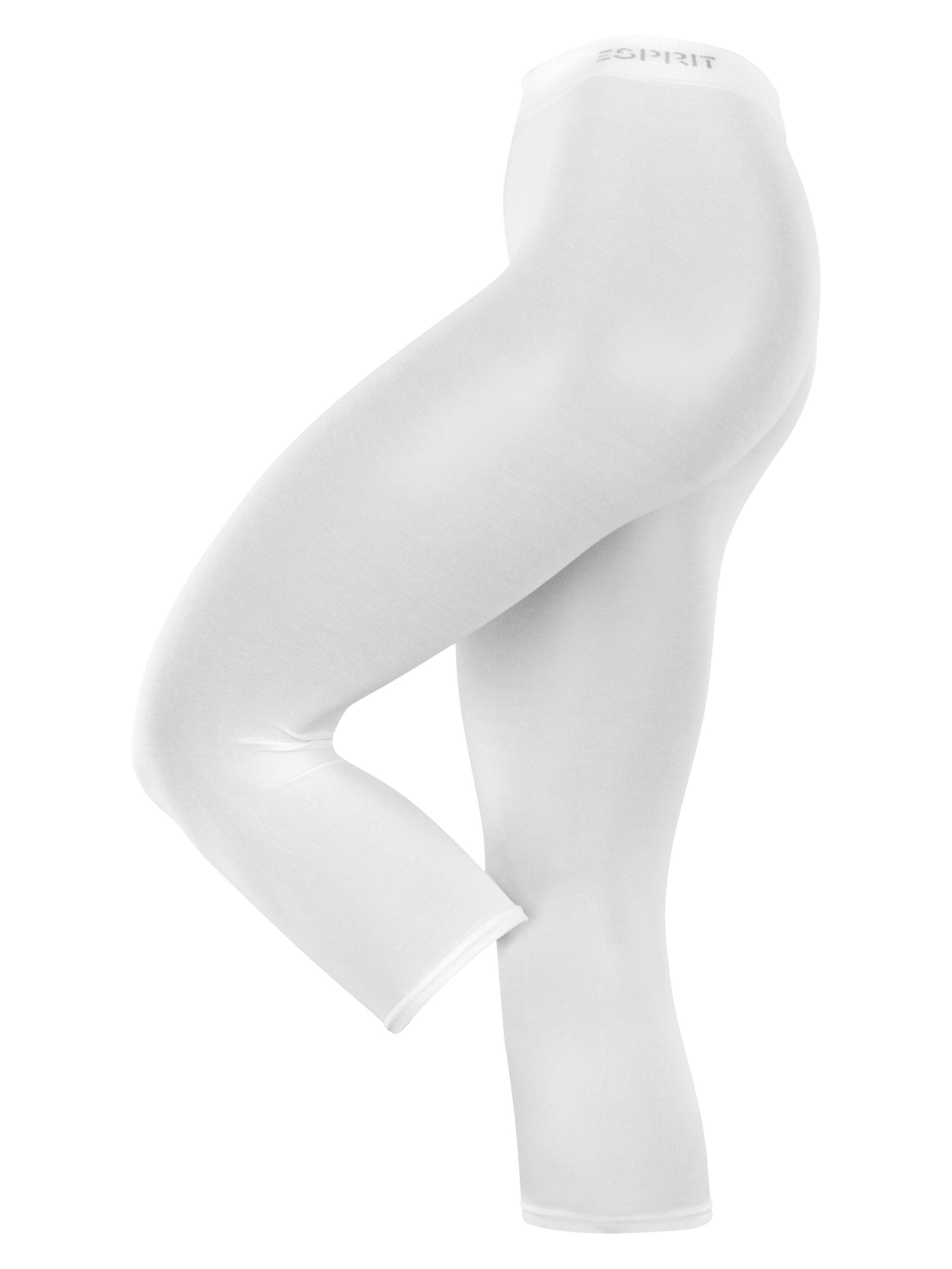 ESPRIT Skinny Leggings 'Cotton Capri'‌‌‌‌‌‌‌‌‌‌ in Weiß: Vorderseite