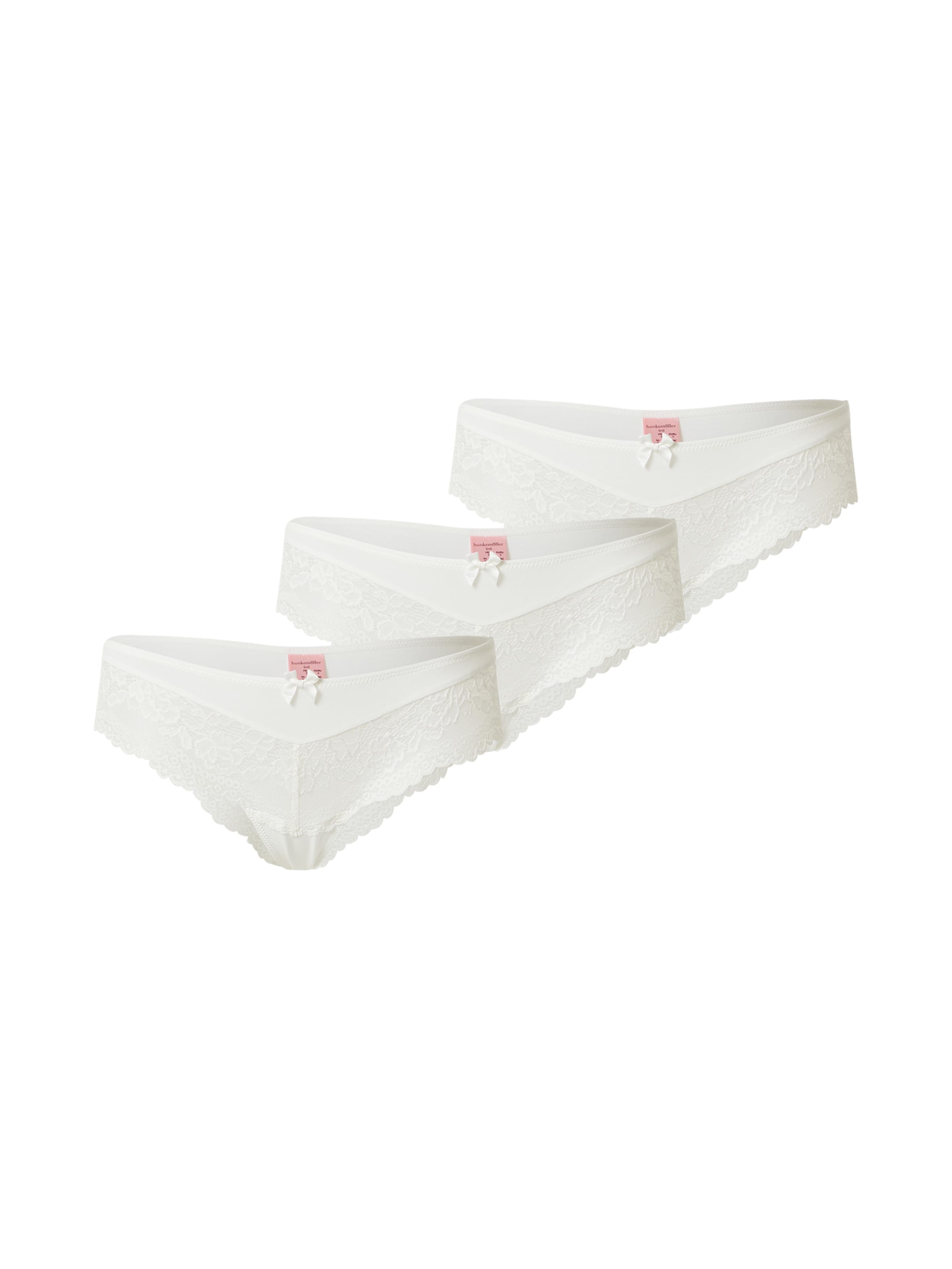 Hunkemöller Kalhotky 'Valencia' – bílá: přední strana