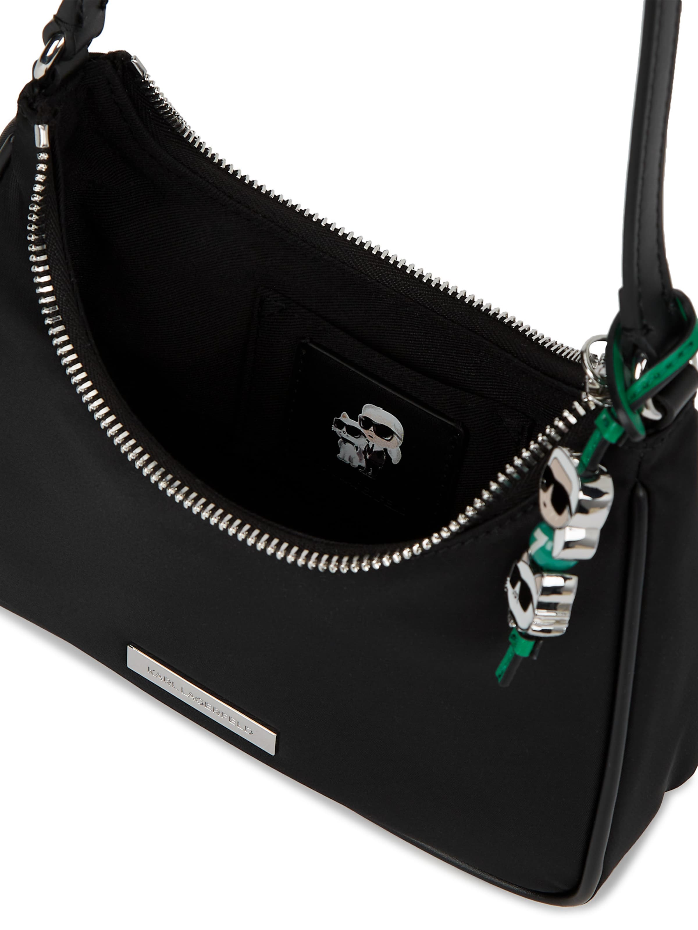 Karl Lagerfeld Чанта за през рамо 'Ikon' в черно