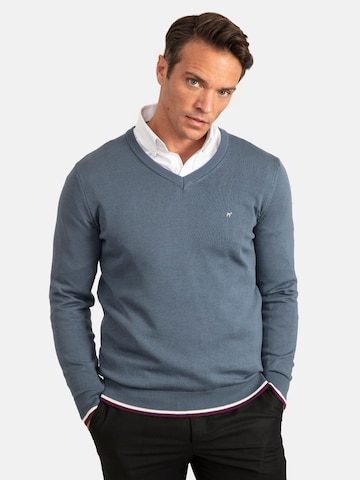 Williot Sweater in Blue: front