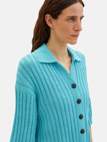 Cardigan TOM TAILOR en bleu