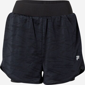 Pantalon de sport 'ROSTOCK' FILA en noir : devant